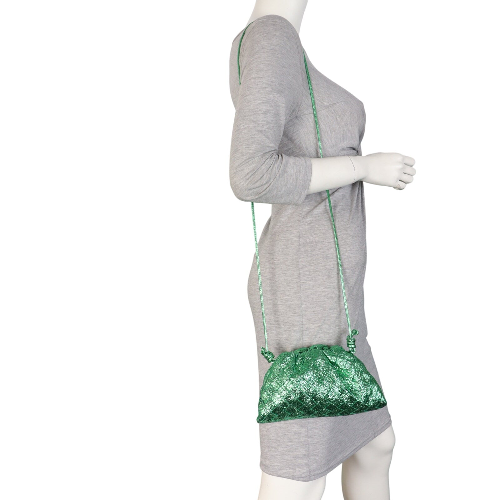 Bottega Veneta The Mini Pouch Metallic Intrecciato_IMG_1108.jpeg