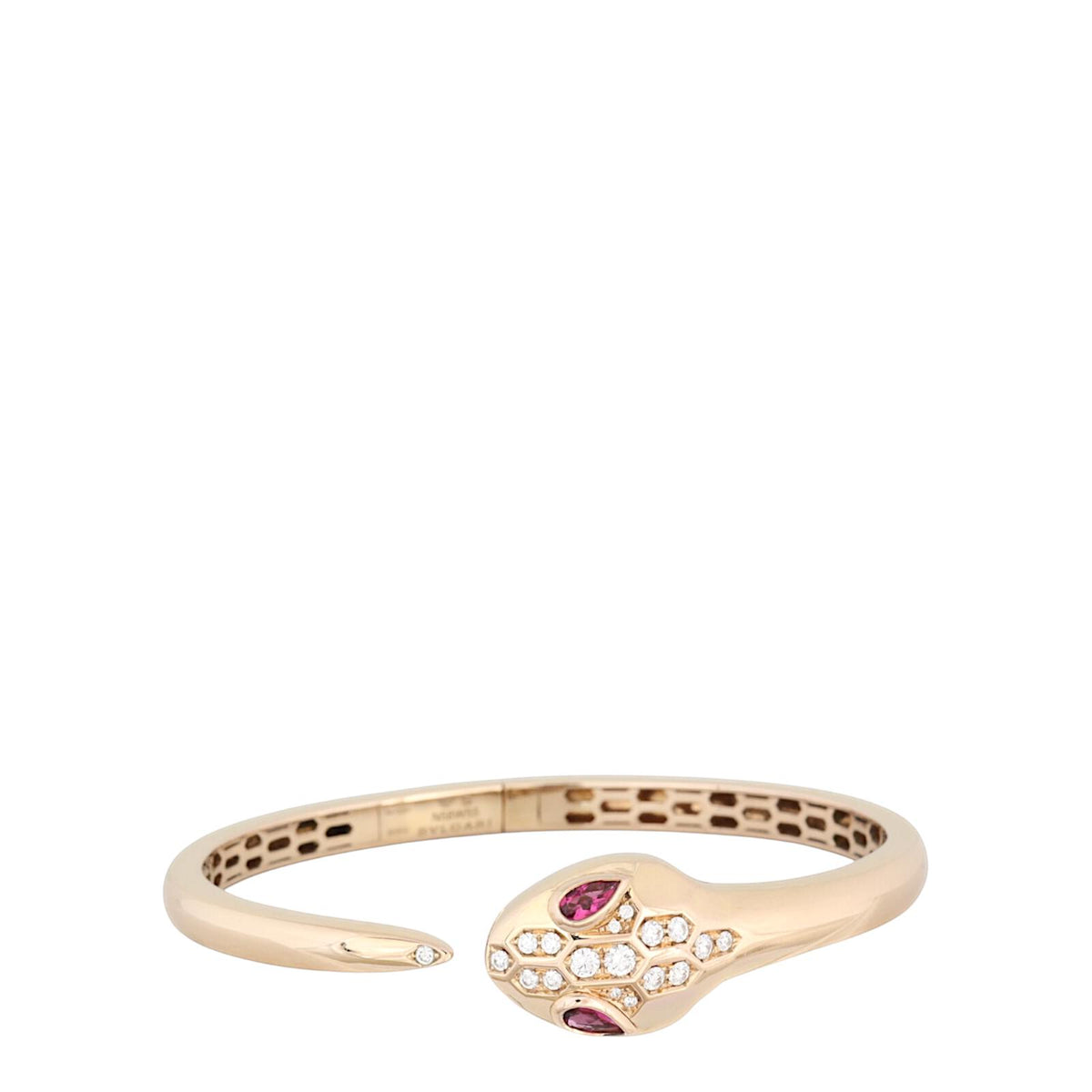 Bvlgari Serpenti Seduttori Rubellite Diamond 18k Rose Gold Bracelet_IMG_1189.jpg