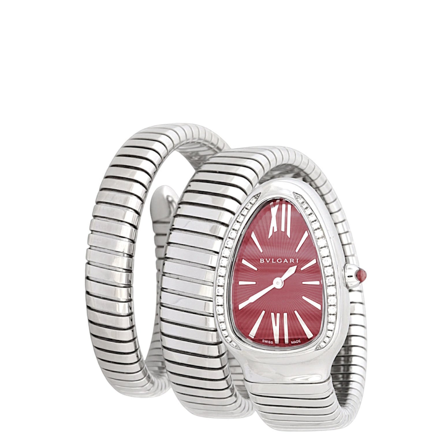 Bvlgari Serpenti Tubogas Diamond 35mm Watch