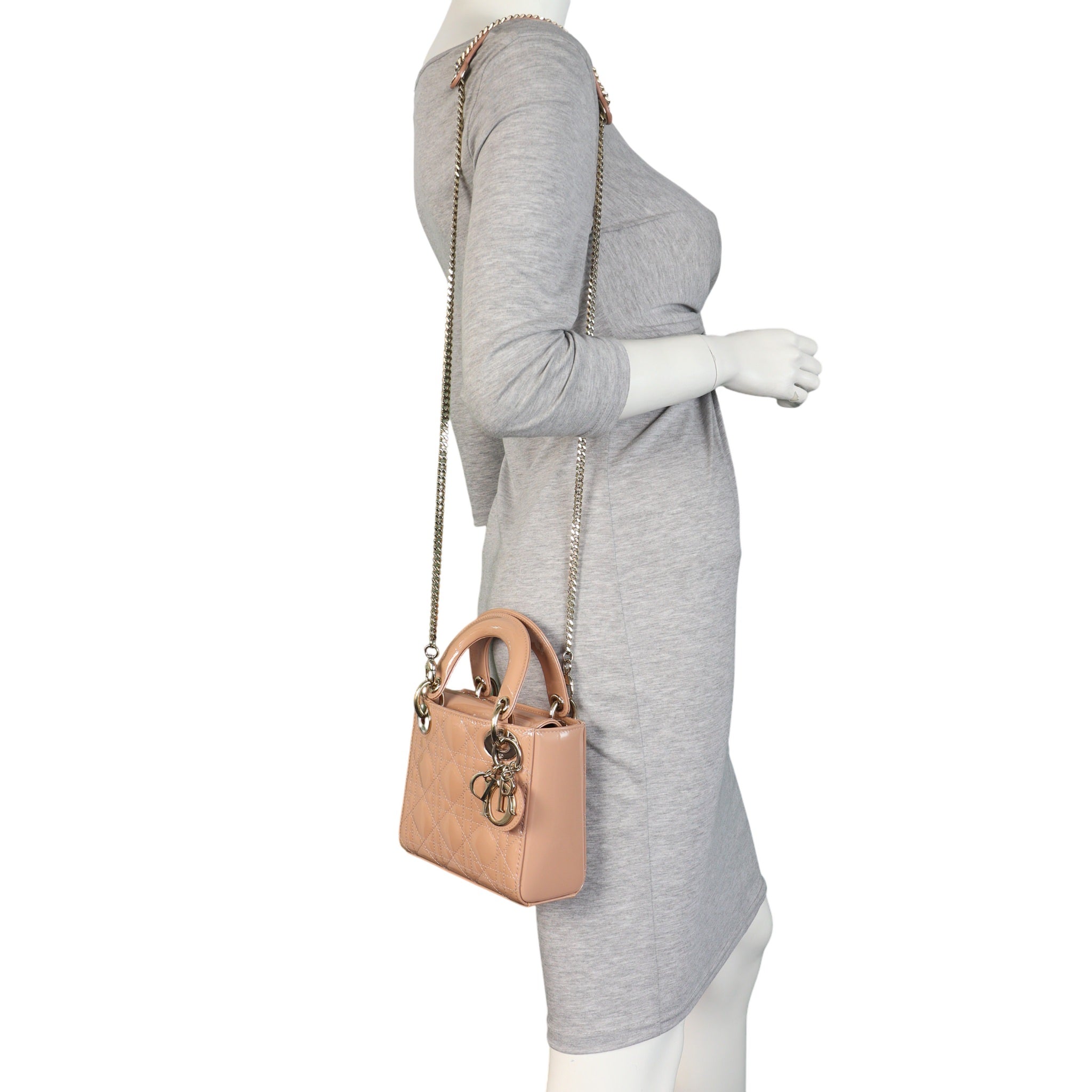 Dior Lady Dior Mini Patent