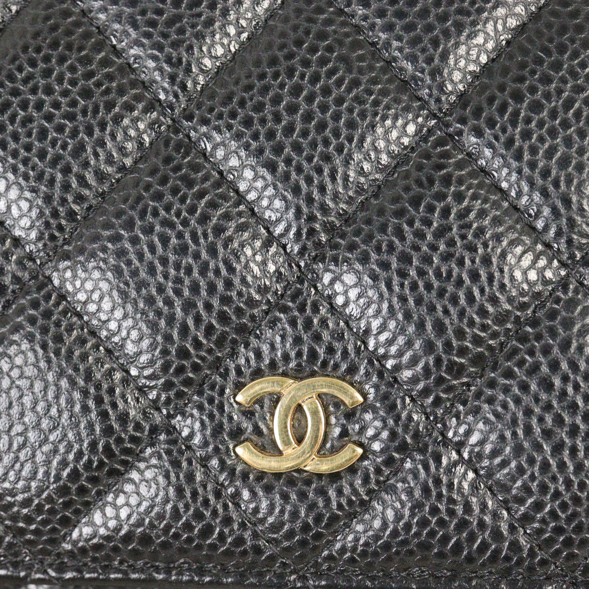 Chanel Classic Wallet on Chain