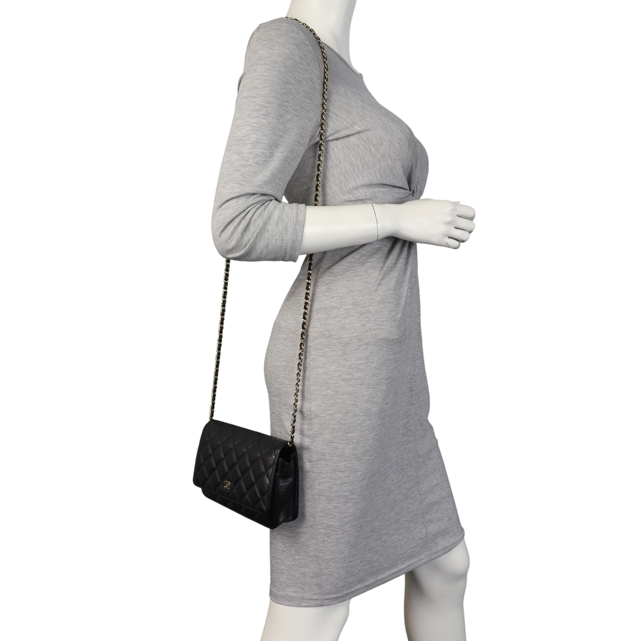 Chanel Classic Wallet on Chain