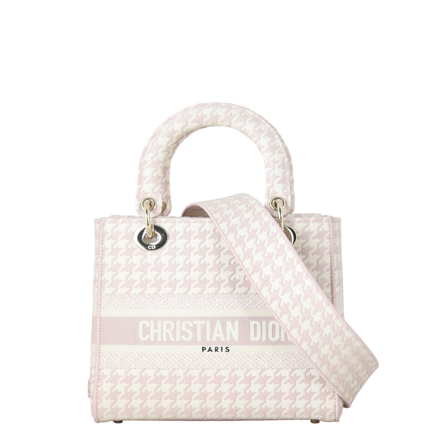 Dior Lady D-Lite Medium Houndstooth