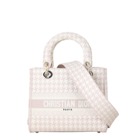 Dior Lady D-Lite Medium Houndstooth