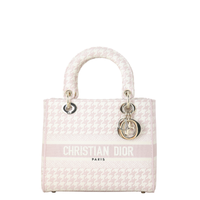 Dior Lady D-Lite Medium Houndstooth