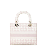 Dior Lady D-Lite Medium Houndstooth
