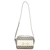 Gucci GG Supreme Horsebit 1955 Shoulder Bag Small