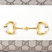 Gucci GG Supreme Horsebit 1955 Shoulder Bag Small