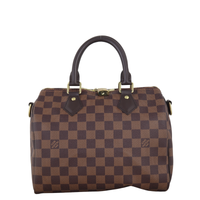Louis Vuitton Speedy 25 Bandouliere Damier Ebene
