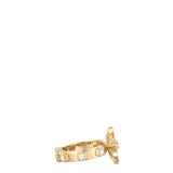 Gucci Flora Diamond 18k Yellow Gold Cocktail Ring
