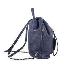 Chanel Daily Round Quilted Backpack