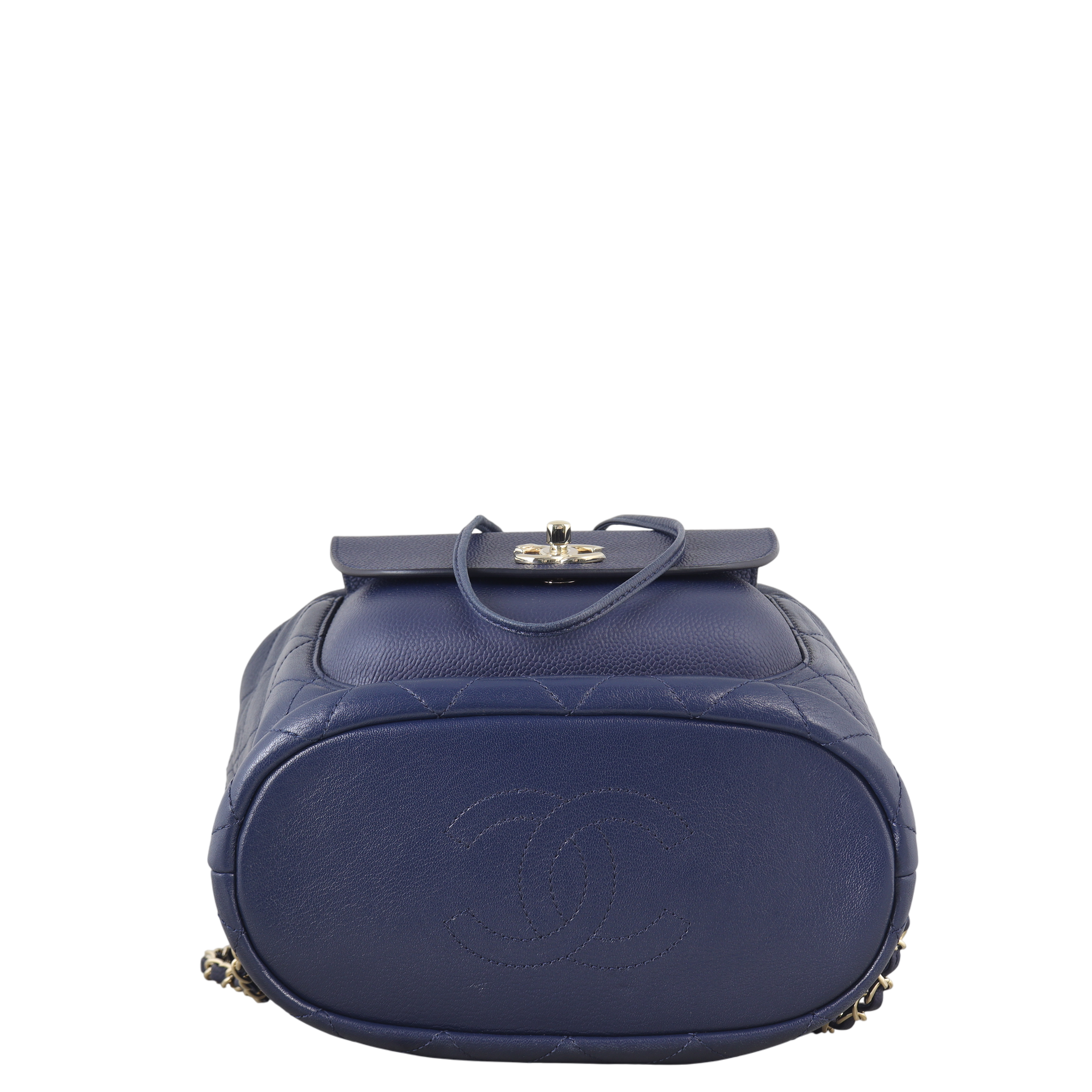 Chanel Daily Round Quilted Backpack