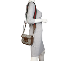 Gucci GG Supreme Horsebit 1955 Shoulder Bag Mini