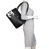 Chanel Ligne Cambon Flap Tote Large