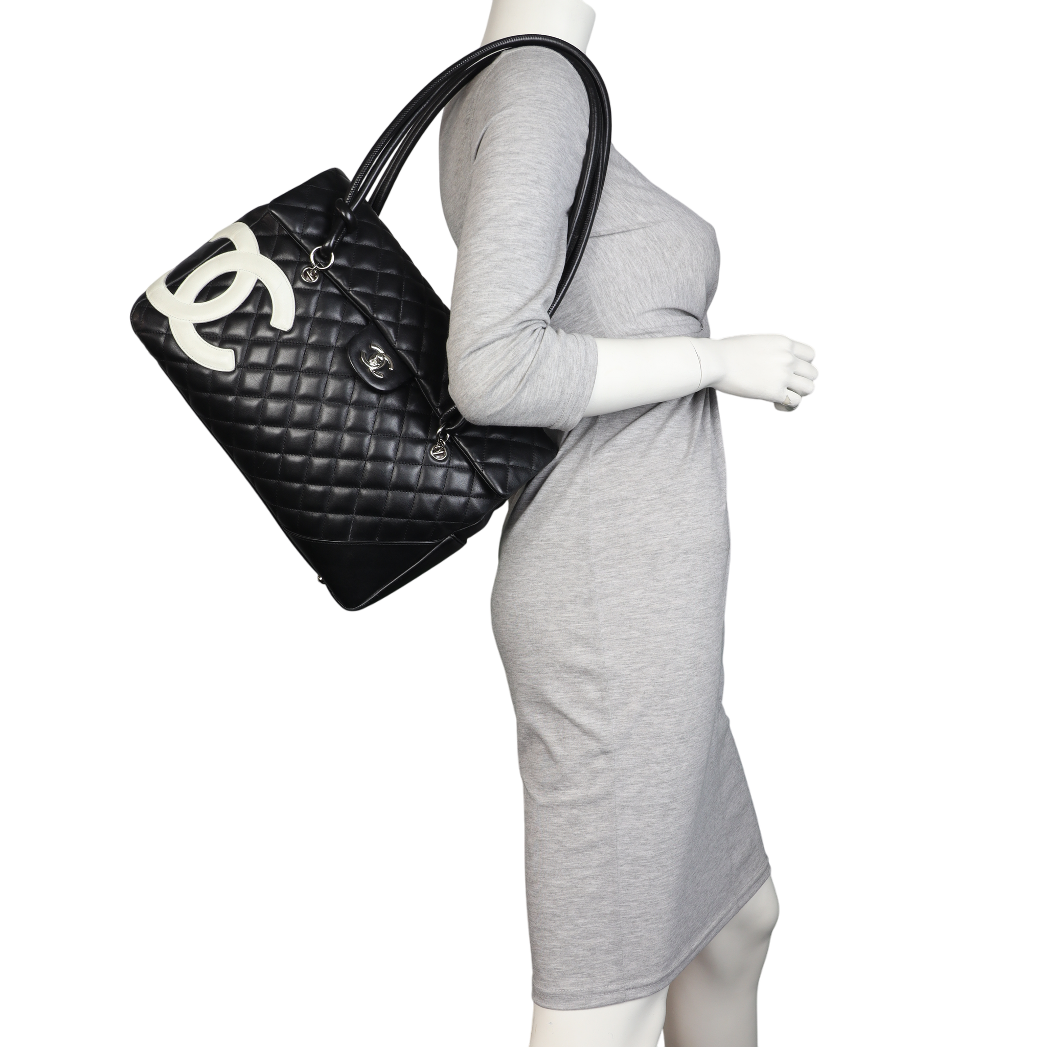 Chanel Ligne Cambon Flap Tote Large