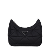 Prada Re-Nylon Patchwork Tessuto Padded Shoulder Bag