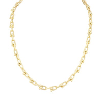 Tiffany & Co HardWear Link 18k Yellow Gold Necklace Small