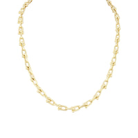 Tiffany & Co HardWear Link 18k Yellow Gold Necklace Small