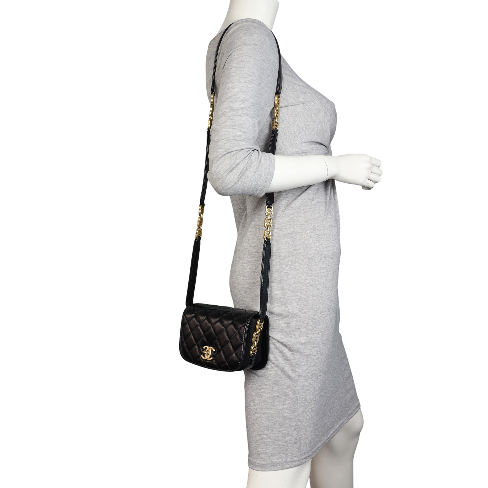 Chanel CC Mini Messenger Bag