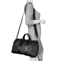 Louis Vuitton Keepall 35 Bandouliere Monogram Eclipse