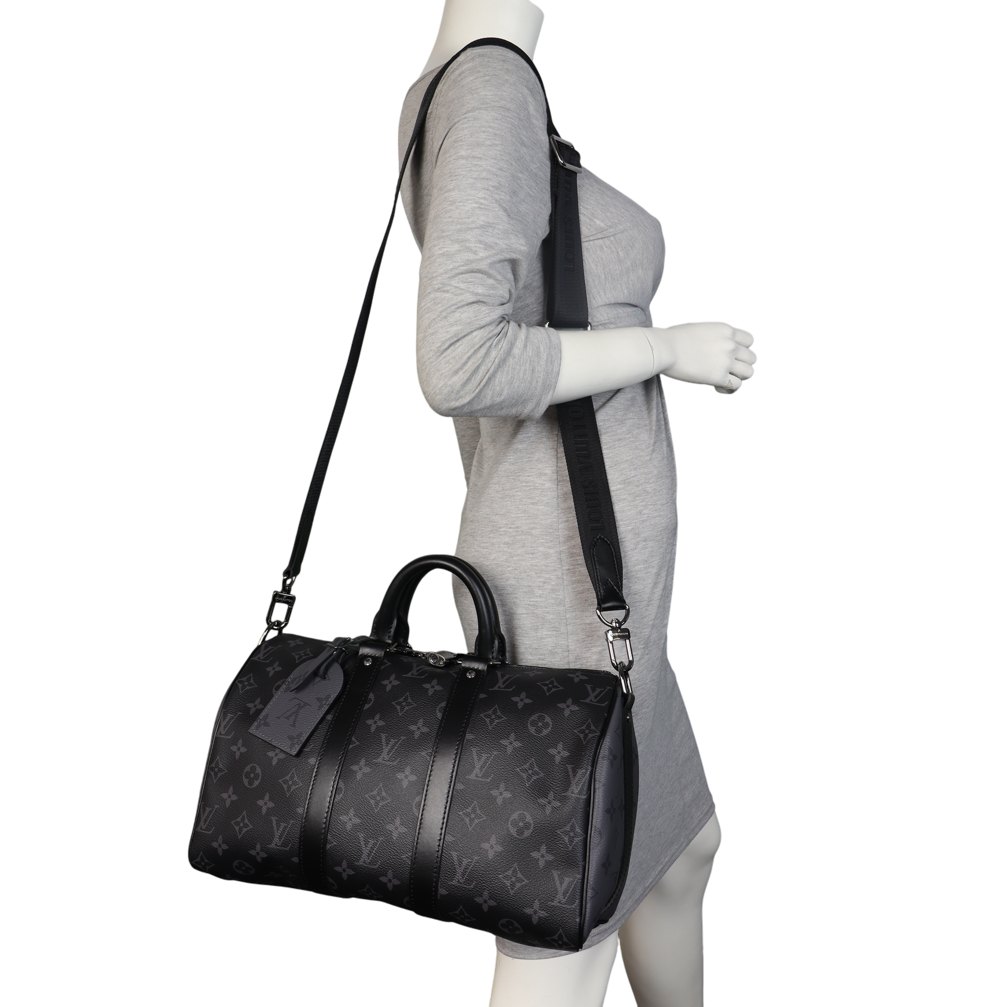 Louis Vuitton Keepall 35 Bandouliere Monogram Eclipse