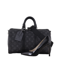 Louis Vuitton Keepall 35 Bandouliere Monogram Eclipse