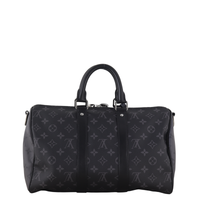 Louis Vuitton Keepall 35 Bandouliere Monogram Eclipse