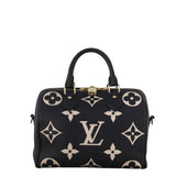 Louis Vuitton Speedy 25 Bandouliere Monogram Empreinte Giant Bicolour
