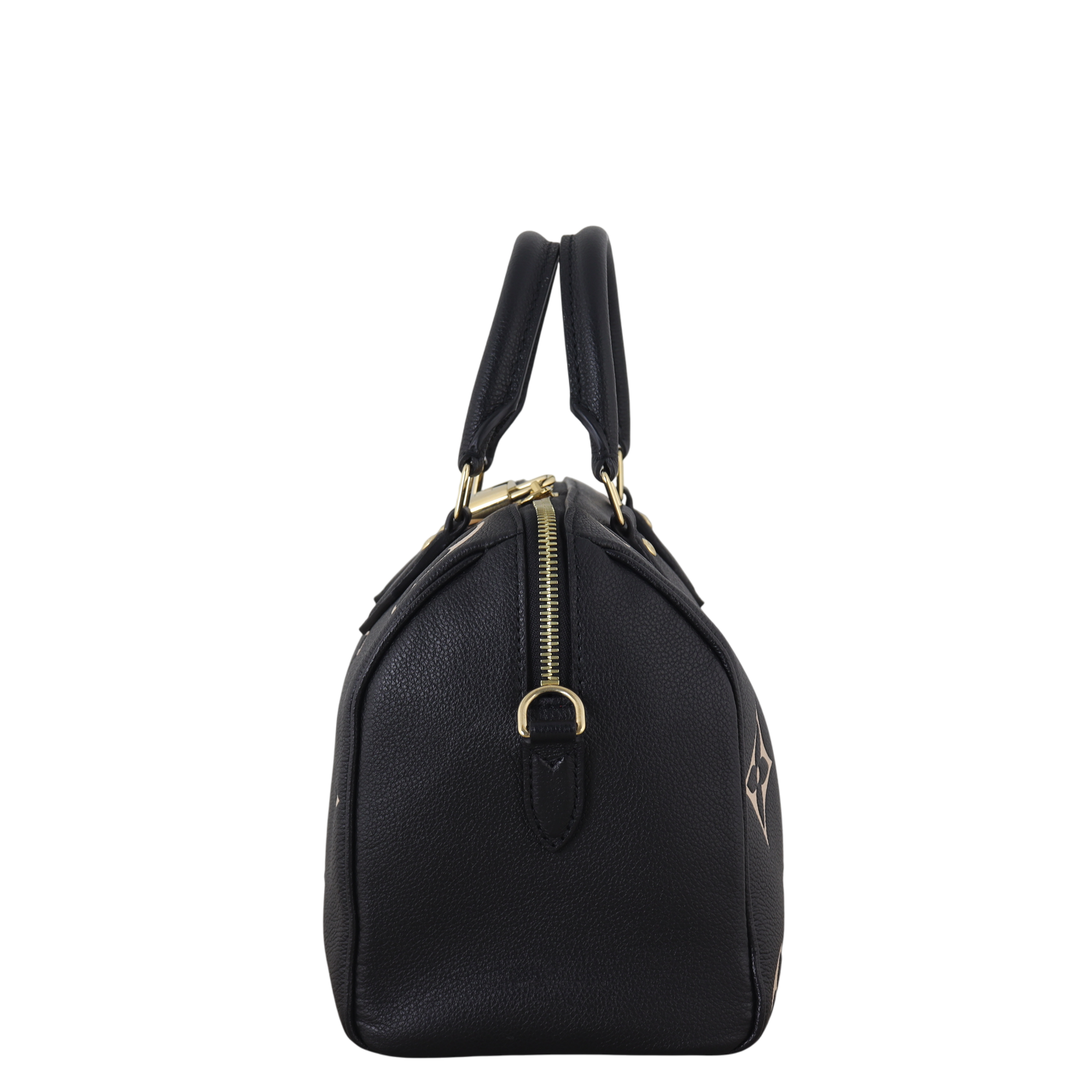 Louis Vuitton Speedy 25 Bandouliere Monogram Empreinte Giant Bicolour