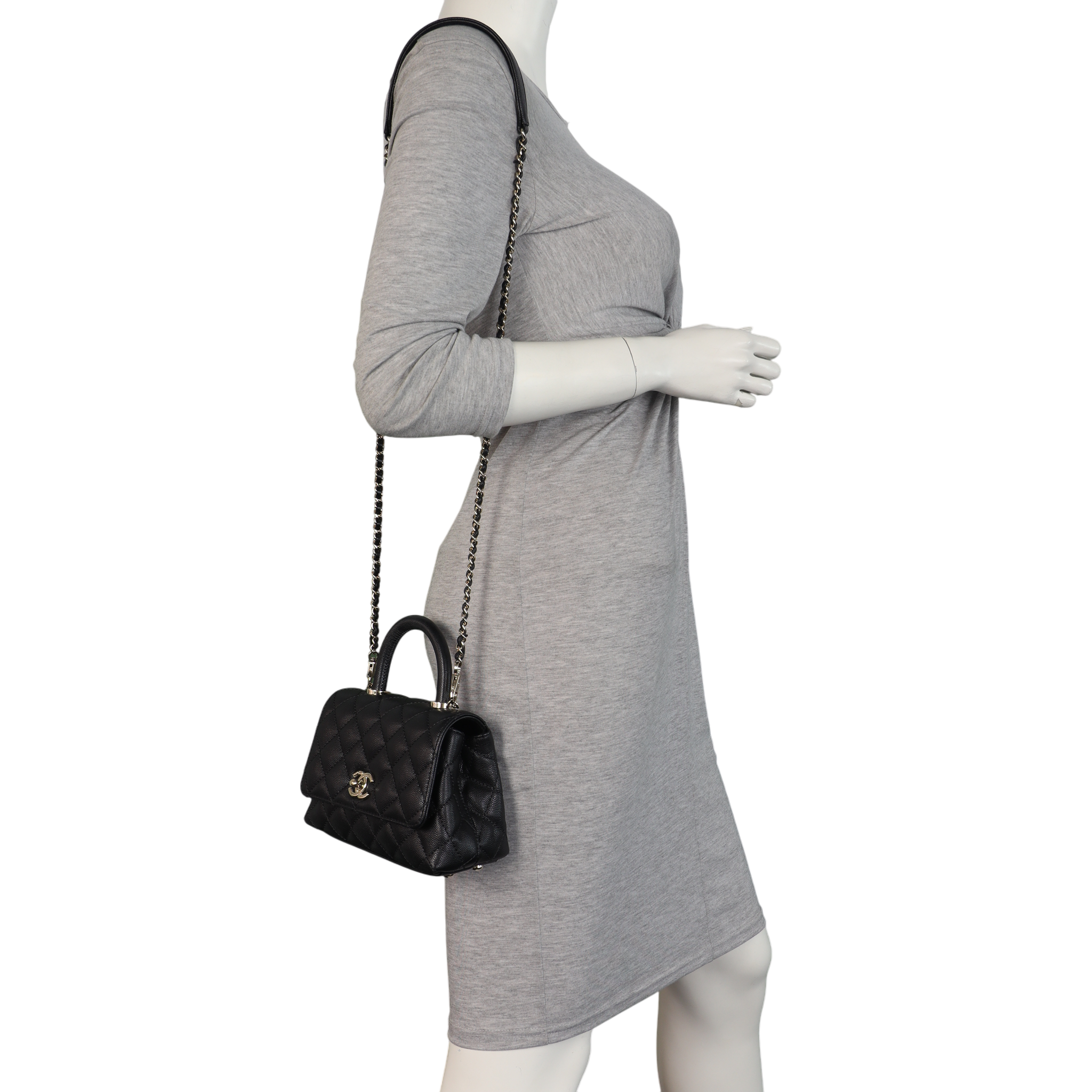 Chanel Coco Top Handle Extra Mini Bag