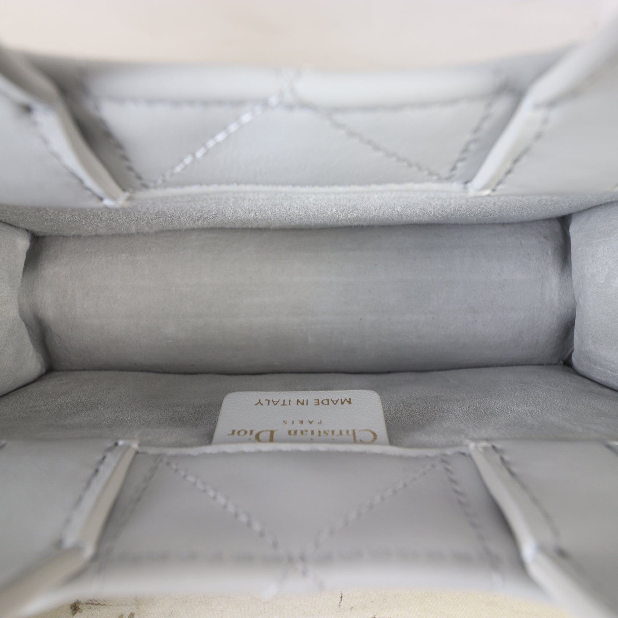 Dior Book Tote Mini Macrocannage