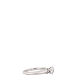 Tiffany & Co Setting Solitaire Diamond Platinum Ring