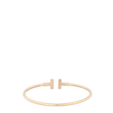 Tiffany & Co Tiffany T Wire 18k Rose Gold Bracelet