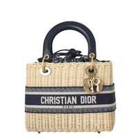 Dior Lady Dior Wicker Oblique Medium