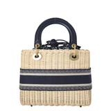 Dior Lady Dior Wicker Oblique Medium
