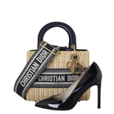 Dior Lady Dior Wicker Oblique Medium