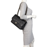 Chanel Classic Double Flap Jumbo Caviar