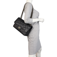 Chanel Classic Double Flap Jumbo Caviar