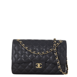 Chanel Classic Double Flap Jumbo Caviar