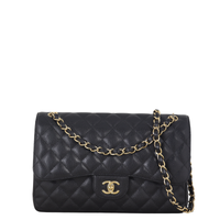 Chanel Classic Double Flap Jumbo Caviar
