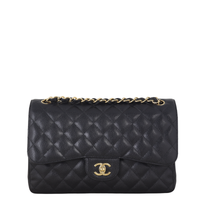 Chanel Classic Double Flap Jumbo Caviar