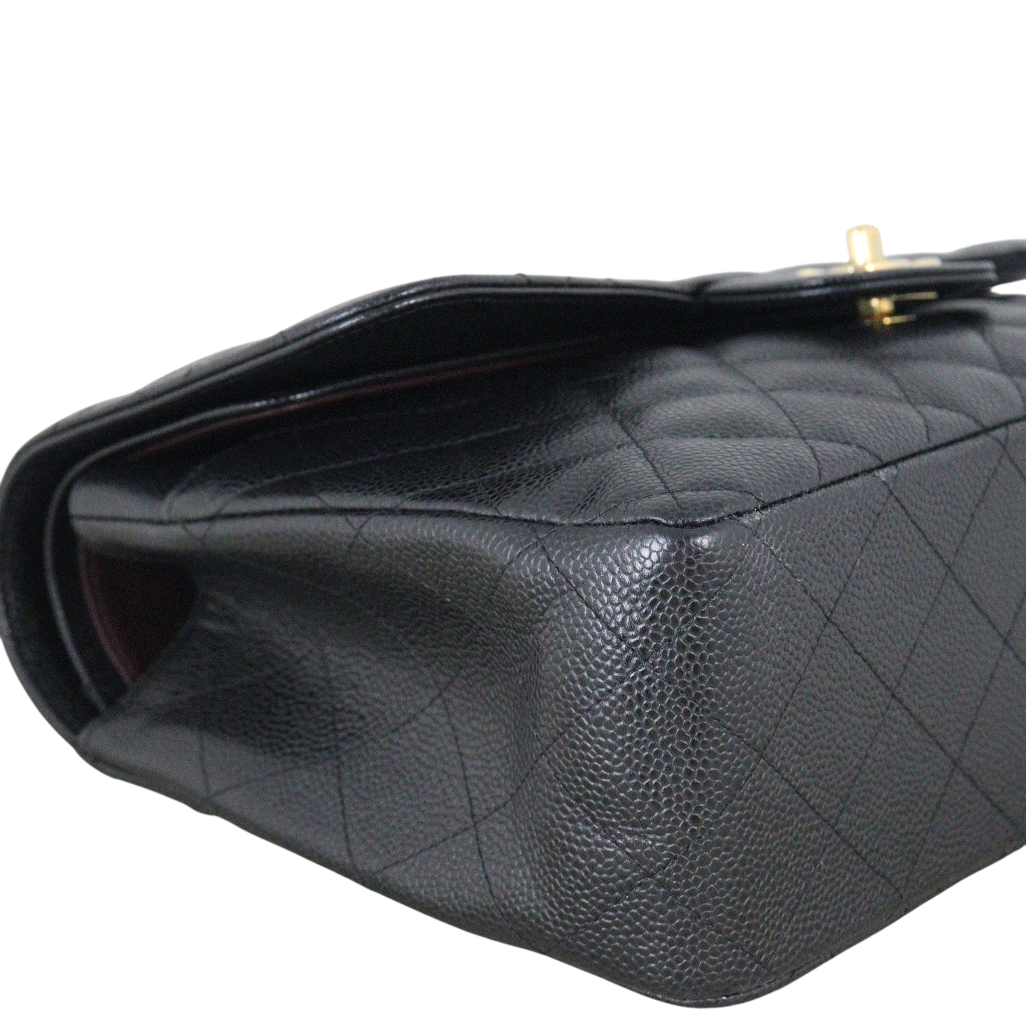 Chanel Classic Double Flap Jumbo Caviar