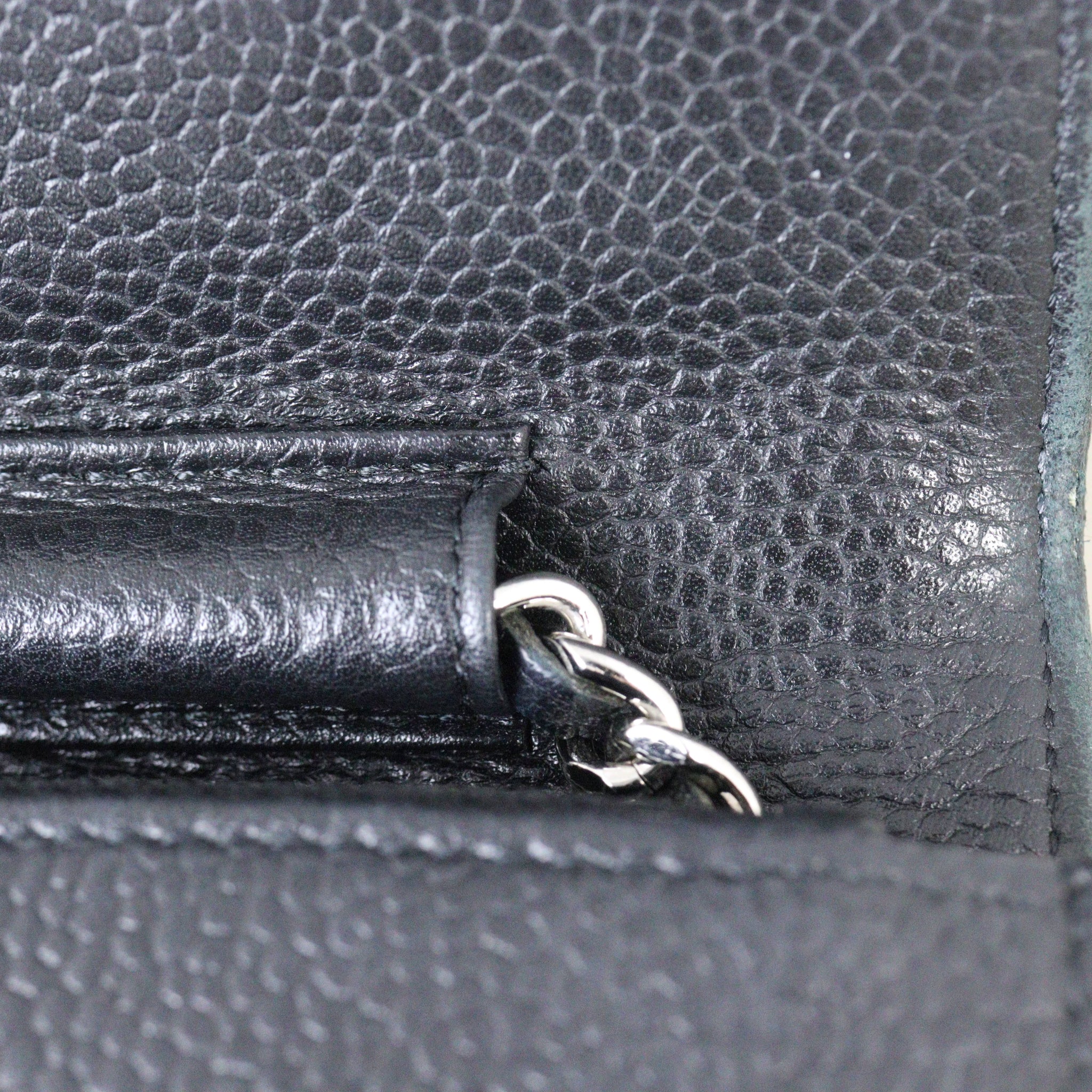 Chanel Classic Wallet on Chain