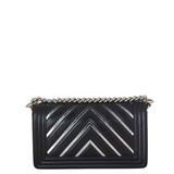 Chanel Boy Old Medium Chevron Holographic