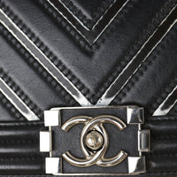 Chanel Boy Old Medium Chevron Holographic