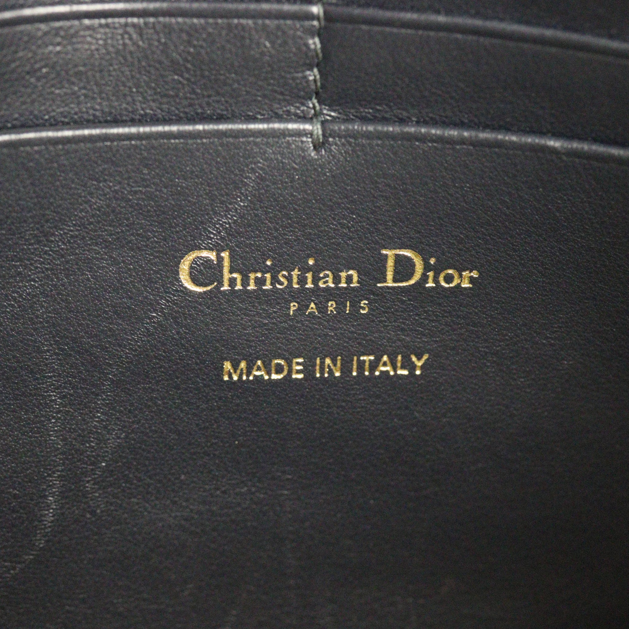 Dior Saddle Pouch Wallet on Chain Oblique