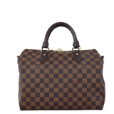 Louis Vuitton Speedy 30 Bandouliere Damier Ebene