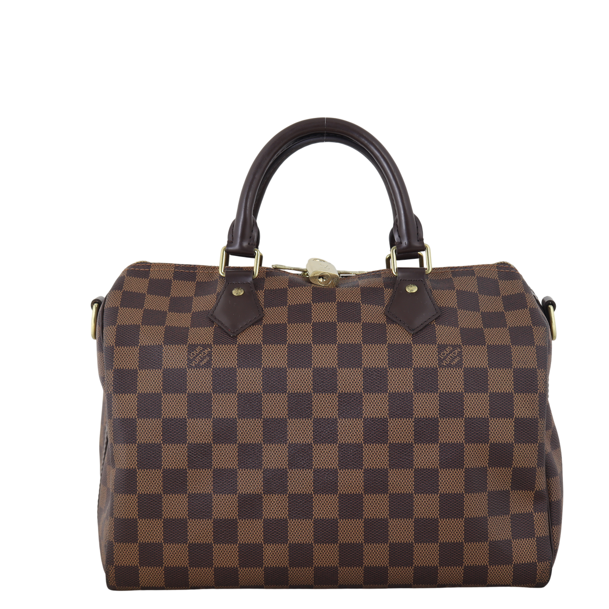 Louis Vuitton Speedy 30 Bandouliere Damier Ebene