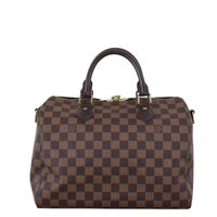 Louis Vuitton Speedy 30 Bandouliere Damier Ebene