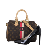 Louis Vuitton Speedy 25 Bandouliere Monogram My LV Heritage